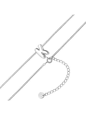 Glanzstücke München Kette Buchstabe K aus Sterling Silber in silber