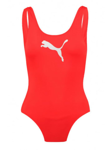 Puma Badeanzug SWIM in Rot