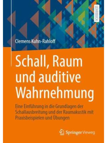 Springer Berlin Buch - Schall, Raum und auditive Wahrnehmung