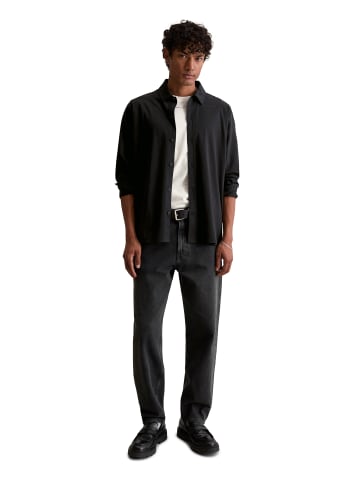 Marc O'Polo DENIM DfC Jerseyhemd relaxed in Schwarz
