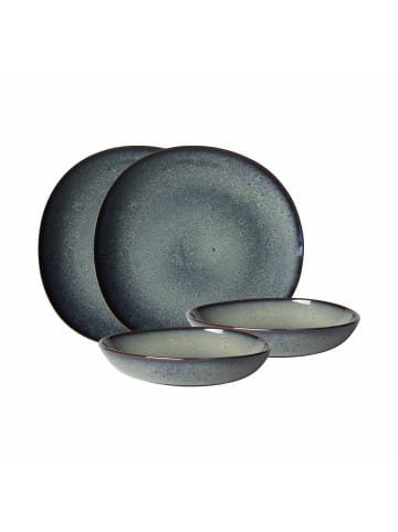 like. by Villeroy & Boch 4er Set Tafel-Set Lave in Gris
