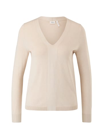 s.Oliver Strickpullover in 81W0_beige