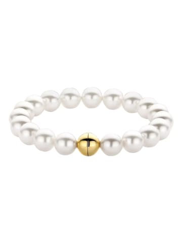 Ti Sento Milano Armband "mit Muschelkernperlen vergoldet 23013YP" in Gold