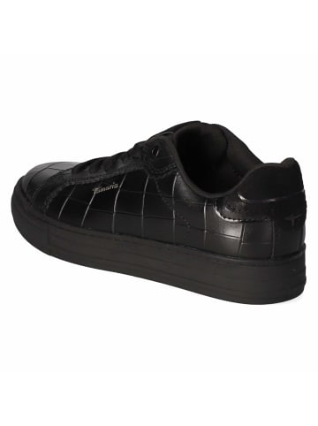 Tamaris Schnürhalbschuh in black