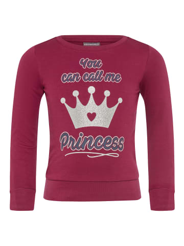 Kidsworld Langarmshirt in bordeaux