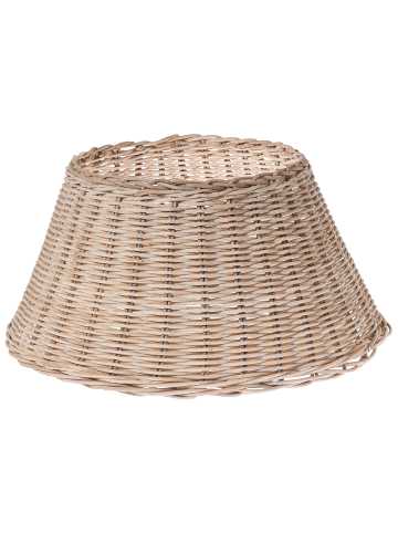 Beliani Weihnachtsbaumkragen FLOCON in Braun - (W) 47 x (H) 24 x (L) 47 cm