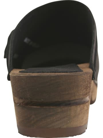 Sanita Comfortwear Clog "Wood-Ursana Open" in Schwarz