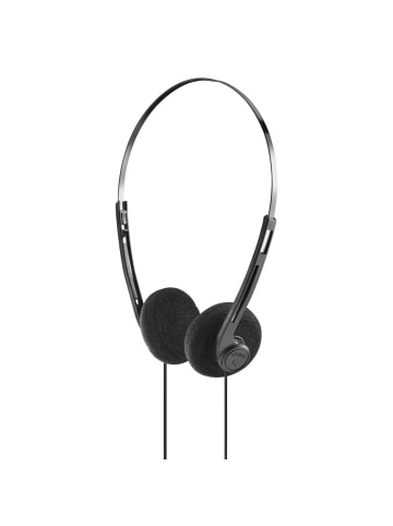 Hama Slight II Over-Ear, Stereo, kabelgebunden, Schwarz in Schwarz