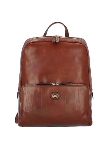 The Bridge Firenze Rucksack Leder 39 cm Laptopfach in braun