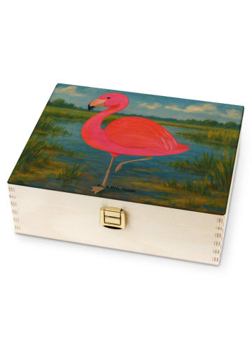 Mr. & Mrs. Panda Teebeutelhalter Flamingo Classic Design ohne Sp... in Weiß