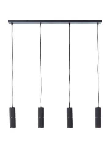 Brilliant LED-Pendellampe, 92 cm Breite, GU10, 4x 350 lm, 3000 K, sand schwarz