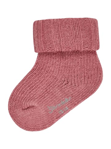 Sterntaler Baby Socken Wolle in rosa