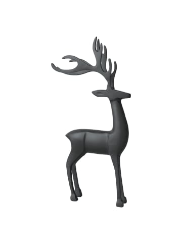 Villeroy & Boch Dekofigur Hirsch Christmas Chic 44 cm schwarz in schwarz