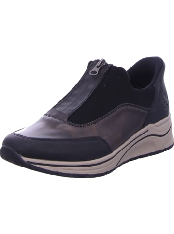 rieker Slipper in schwarz