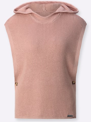 WITT WEIDEN Kapuzen-Pullunder in puder