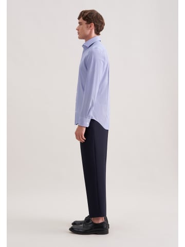 Seidensticker Performance-Hemd Slim in Mittelblau
