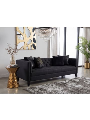 FineBuy Beistelltisch in Gold / Aluminium / 36x36x51