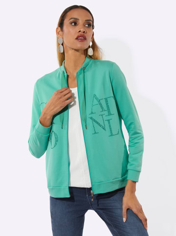creation L Shirtjacke in blaugrün