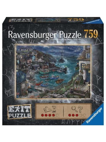 Ravensburger Puzzle 759 Teile Erwachsenenpuzzle 759 Teile - Das Fischerdorf Ab 12 Jahre in bunt