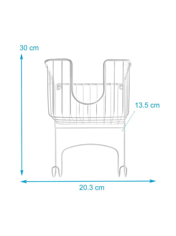 Intirilife Bügeleisenhalter Bügelbretthalter in Weiß