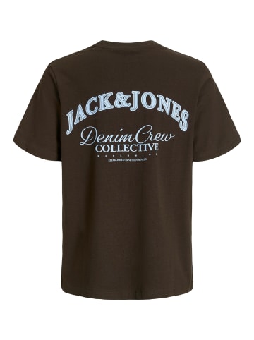 JACK & JONES Junior T-Shirt JJEBRANDES BACKP RELAXED TEE SS in delicioso