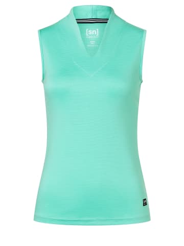 super.natural Merino Tanktop in mintgrün