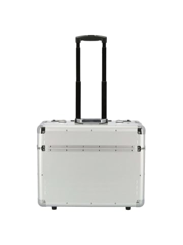 Alumaxx Omega - 2-Rollen-Businesstrolley 48 cm 17" (silber) in silber