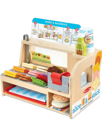 Melissa & Doug Sandwichtheke aus Holz- ab 3 Jahren