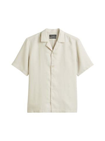 Marc O'Polo Kurzarm-Hemd regular in gray silk