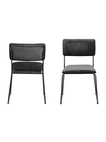 ebuy24 Esszimmerstuhl Corcica Grau 2er Set