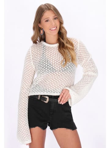 IZIA Women Sweater in offwhite