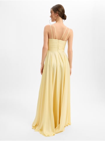 Marie Lund Kleid in gelb - 0001