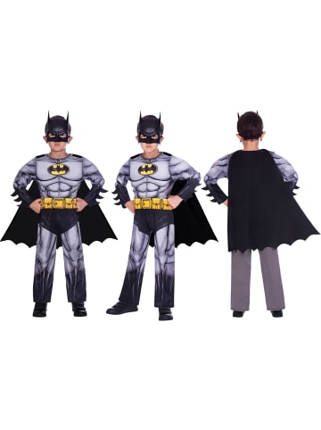 amscan klassisches Batman Kostüm für Kinder Jungen 10-12 Jahre