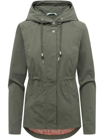 ragwear Parka Dankira in Dark Olive
