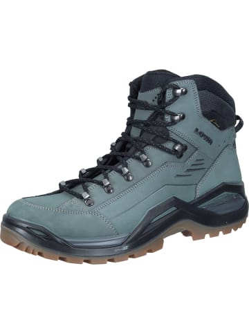 LOWA Wanderschuhe / Wanderstiefel in dunkelgrau/schwarz