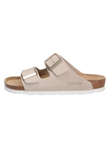 ROHDE Pantolette in beige