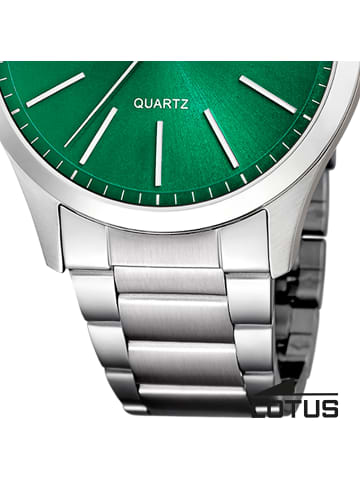 Lotus Analog-Armbanduhr Lotus Minimalist silber groß (ca. 42mm)