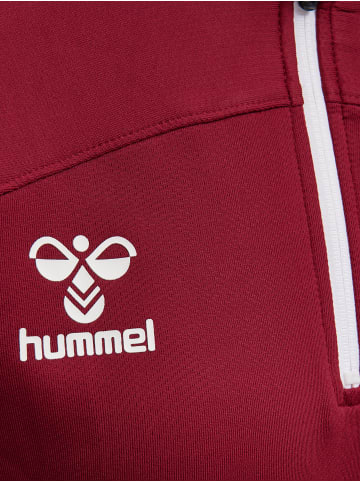 Hummel Jacke Mit Kurzem Reißverschluss Hmllead Woman Half Zip in BIKING RED
