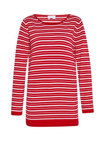 usha BLUE LABEL Pullover in ROT WEISS