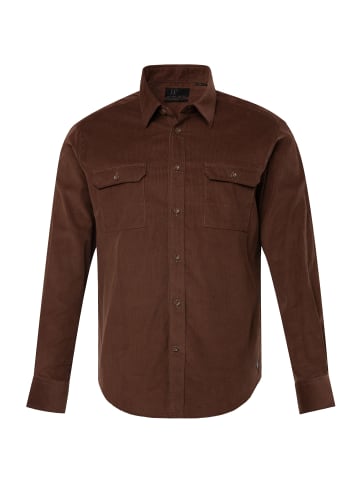 JP1880 Hemd in dunkle schokolade