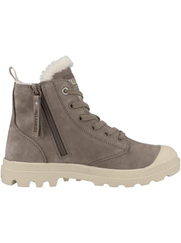 Palladium Schnürboots Pampa Hi Zip WL in braun