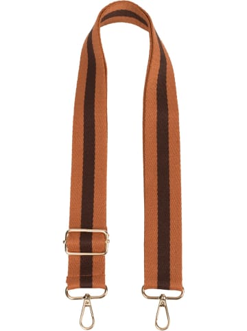 styleBREAKER Wechsel Taschengurt in Cognac-Dunkelbraun