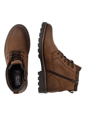 Camel Active FLOW Boot mit Reißverschluss in Braun