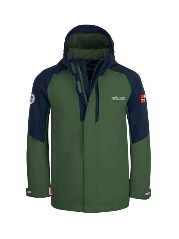 Trollkids Jacke "Skaland" in Marineblau/Grün