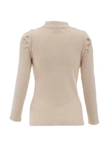 caneva Damen Strickpullover in Hellbeige