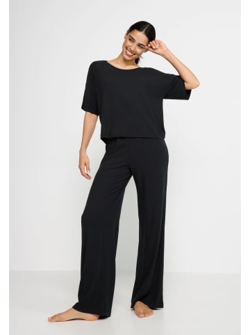 LSCN BY LASCANA Pyjama in schwarz