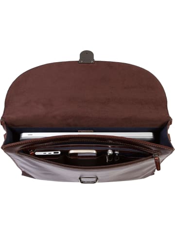 Jekyll & Hide Oxford Messenger RFID Leder 40 cm Laptopfach in tobacco