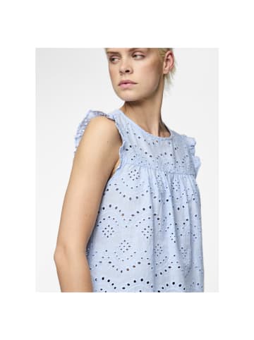 Pieces Top in Cashmere Blue
