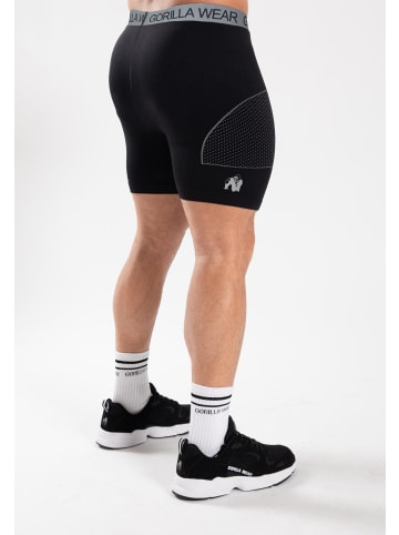 Gorilla Wear Norton Nahtlose Kurze Strumpfhose – Schwarz