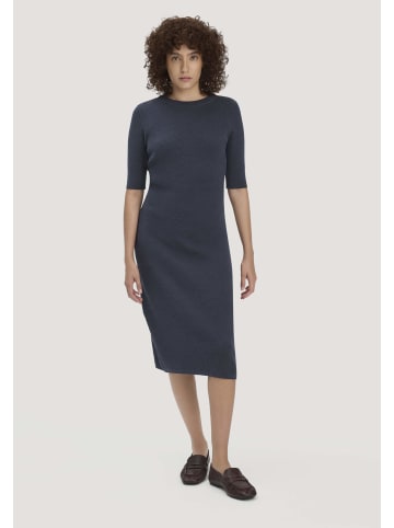 Hessnatur Hessnatur Strick Kleid Regular aus Bio-Baumwolle und Wolle in marine